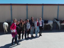 Paseo a caballo con Capicúa